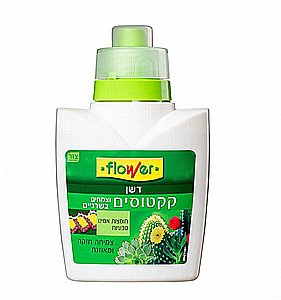 דשן BIO-FLOWER לקקטוסים, סוקולנטים וצמחים בשרניים – 300 מ"ל דשן BIO-FLOWER לקקטוסים, סוקולנטים וצמחים בשרניים – 300 מ"ל