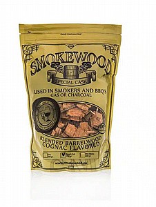 שבבי עץ לעישון בניחוח קוניאק SMOKEWOOD שבבי עץ לעישון בניחוח קוניאק SMOKEWOOD