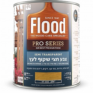 צבע לעץ חצי שקוף על בסיס מים בשכבה אחת??מהגוני NT-4068??רבע גלון 946 מ"ל פלאד Flood Semi Transparent Pro Series צבע לעץ חצי שקוף על בסיס מים בשכבה אחת??מהגוני NT-4068??רבע גלון 946 מ"ל פלאד Flood Semi Transparent Pro Series