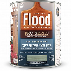 צבע לעץ חצי שקוף על בסיס מים - בשכבה אחת בלבד פלאד??כחול צדפה NT-4008??רבע גלון 946 מ"ל Flood Semi Transparent Pro Series צבע לעץ חצי שקוף על בסיס מים - בשכבה אחת בלבד פלאד??כחול צדפה NT-4008??רבע גלון 946 מ"ל Flood Semi Transparent Pro Series