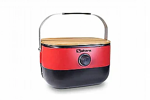 גריל גז נייד גימור קרם Sahara Mini Gas BBQ 8,500 BTU גריל גז נייד גימור קרם Sahara Mini Gas BBQ 8,500 BTU