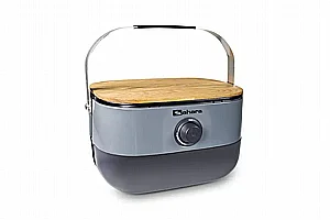 גריל גז נייד גימור אדום Sahara Mini Gas BBQ 8,500 BTU גריל גז נייד גימור אדום Sahara Mini Gas BBQ 8,500 BTU