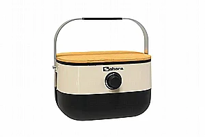 גריל גז נייד גימור קרם Sahara BBQS 8,500 BTU גריל גז נייד גימור קרם Sahara BBQS 8,500 BTU