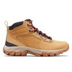 נעל לגברים COLUMBIA Newton Ridge Plus II Waterproof - חום-בהיר-אדום נעל לגברים COLUMBIA Newton Ridge Plus II Waterproof - חום-בהיר-אדום