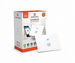 מתג חכם לדוד Smart Grade – טאצ' Wi-Fi יוקרתי לקופסה גוויס 3 מקום מתג חכם לדוד Smart Grade – טאצ' Wi-Fi יוקרתי לקופסה גוויס 3 מקום