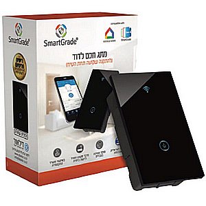 מתג חכם לדוד שחור SmartGrade 2254 – טאצ' Wi-Fi להתקנה תחת הטיח (דילאור) מתג חכם לדוד שחור SmartGrade 2254 – טאצ' Wi-Fi להתקנה תחת הטיח (דילאור)