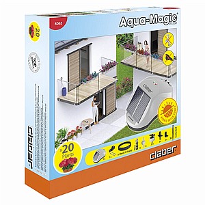 סט השקיה סולארי ללא ברז למרפסת Aqua-Magic System סט השקיה סולארי ללא ברז למרפסת Aqua-Magic System