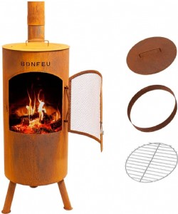 תנור גינה BonFeu BonTino LP Rust תנור גינה BonFeu BonTino LP Rust
