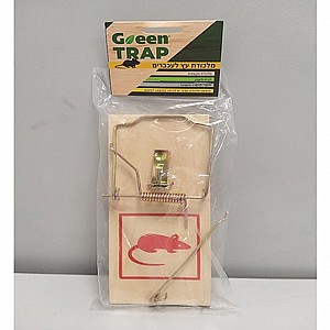 מלכודת עץ לעכברים GREEN TRAPP מלכודת עץ לעכברים GREEN TRAPP