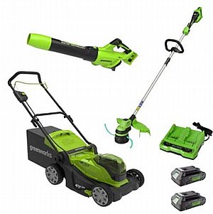 GREENWORKS - דיל Triumph 48V לגינות גדולות GREENWORKS - דיל Triumph 48V לגינות גדולות
