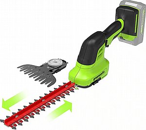 מגזמת עיצוב שיחים + קוצץ שוליים 24V שתיים באחד 2-in-1 גוף בלבד 24V מגזמת עיצוב שיחים + קוצץ שוליים 24V שתיים באחד 2-in-1 גוף בלבד 24V