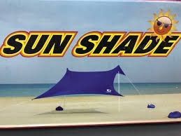 ציליה לחוף הים גורו GURO SUN SHADE גודל 210X210 ס"מ - כחול ציליה לחוף הים גורו GURO SUN SHADE גודל 210X210 ס"מ - כחול