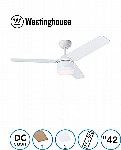 מאוורר תקרה 42" TALIA טליה WESTINGHOUSE DC מאוורר תקרה 42" TALIA טליה WESTINGHOUSE DC