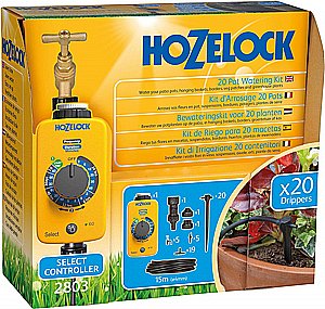 ערכת השקיה ביתית ל-20 עציצים HOZELOCK 2803 ערכת השקיה ביתית ל-20 עציצים HOZELOCK 2803