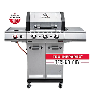 Char-Broil Advantage PRO S 3 גריל גז 3 מבערים + מבער צד עם TRU-Infrared וטכנולוגיית 900°C Char-Broil Advantage PRO S 3 גריל גז 3 מבערים + מבער צד עם TRU-Infrared וטכנולוגיית 900°C
