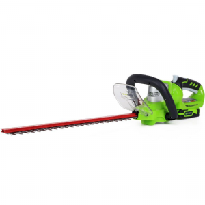 גוזם גדר חיה 24V ידית מסתובבת 56 ס"מ Deluxe (גוף בלבד) גרין וורקס Greenworks גוזם גדר חיה 24V ידית מסתובבת 56 ס"מ Deluxe (גוף בלבד) גרין וורקס Greenworks