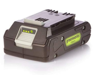 סוללת ליתיום 24V 2.0AH Gen-2 גרין וורקס greenworks סוללת ליתיום 24V 2.0AH Gen-2 גרין וורקס greenworks