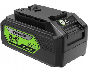 סוללת ליתיום USB + 24V 5.0Ah גרין וורקס greenworks סוללת ליתיום USB + 24V 5.0Ah גרין וורקס greenworks