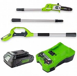 מסור גבהים 24V (משופר) + סוללה 2.0Ah + מטען מהיר 24V מסור גבהים 24V (משופר) + סוללה 2.0Ah + מטען מהיר 24V