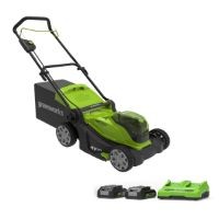 מכסחת דשא נטענת נדחפת 48V(2X24V) רוחב 41 ס"מ + 2X4.0Ah + מטען Dual Port(2A) מכסחת דשא נטענת נדחפת 48V(2X24V) רוחב 41 ס"מ + 2X4.0Ah + מטען Dual Port(2A)
