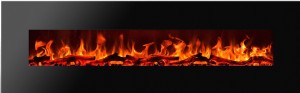קמין בנוי חשמלי מעוצב שחור 152X55 ס"מ Aflamo ALBION 60 קמין בנוי חשמלי מעוצב שחור 152X55 ס"מ Aflamo ALBION 60