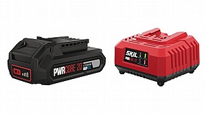 סוללה 20V 2.5Ah בטכנולוגיית Keep Cool + מטען 20V 2.4A במארז SKIL סוללה 20V 2.5Ah בטכנולוגיית Keep Cool + מטען 20V 2.4A במארז SKIL