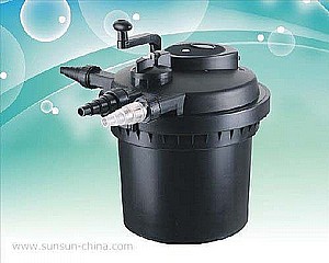 פילטר לחץ שטיפה הפוכה לבריכות נוי SUNSUN CPF-10000 UV 11W פילטר לחץ שטיפה הפוכה לבריכות נוי SUNSUN CPF-10000 UV 11W