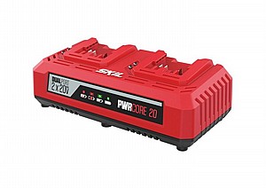 מטען סוללות כפול SKIL 2x20V 2.4A מטען סוללות כפול SKIL 2x20V 2.4A