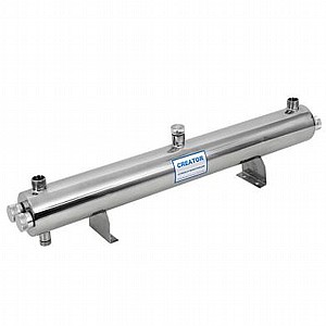 מערכת סינון UV מקצועית נירוסטה 316 משוייפת CUVB5.5T40 80W קריאטור CREATOR מערכת סינון UV מקצועית נירוסטה 316 משוייפת CUVB5.5T40 80W קריאטור CREATOR