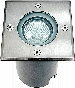 תאורה שקועה רצפתי לגינה MR16 מרובע IP67 230V/12V (כולל בית נורה ונורה לבחירה) יורולוקס Eurolux תאורה שקועה רצפתי לגינה MR16 מרובע IP67 230V/12V (כולל בית נורה ונורה לבחירה) יורולוקס Eurolux
