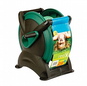 גלגלת Reel X נגב ירוקה עם צינור גן 20 מ'+אביזרים גלגלת Reel X נגב ירוקה עם צינור גן 20 מ'+אביזרים
