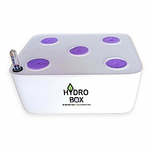 HYDROBOX | ערכת גידול הידרופונית שולחנית קומפלט כולל דשן HYDROBOX | ערכת גידול הידרופונית שולחנית קומפלט כולל דשן