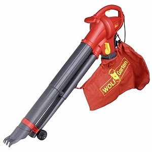 מפוח ושואב עלים חשמלי WolfGarten 2600W מפוח ושואב עלים חשמלי WolfGarten 2600W