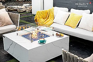 שולחן אש אלמנטי ELEMENTI Bianco שולחן אש אלמנטי ELEMENTI Bianco
