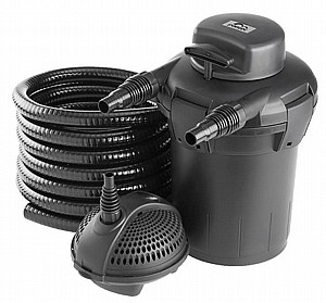 סט משאבה+פילטר לחץ+ צינור PONTEC SET 10000 סט משאבה+פילטר לחץ+ צינור PONTEC SET 10000