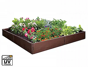 Raised Garden Bed – ערוגה מוגבהת 60×60×20 ס"מ | מודולרית, עמידה, UV, קלה להרכבה Raised Garden Bed – ערוגה מוגבהת 60×60×20 ס"מ | מודולרית, עמידה, UV, קלה להרכבה
