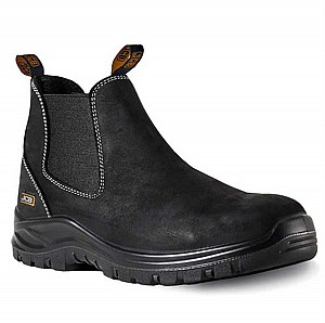 מגף עבודה ובטיחות צ'לסי עור פרימיום שחור JCB Chelsea Safety Boot מגף עבודה ובטיחות צ'לסי עור פרימיום שחור JCB Chelsea Safety Boot