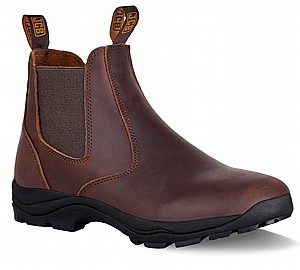מגף עבודה ובטיחות צ'לסי קרייזי הורס JCB Chelsea Safety Boot מגף עבודה ובטיחות צ'לסי קרייזי הורס JCB Chelsea Safety Boot