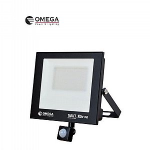 פנס הצפה TABLET כולל חיישן 100W פנס הצפה TABLET כולל חיישן 100W