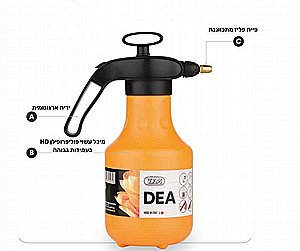מרסס יד פלסטיק 2 ליטר וולפי VOLPI DEA2000 *תוצרת איטליה* מרסס יד פלסטיק 2 ליטר וולפי VOLPI DEA2000 *תוצרת איטליה*
