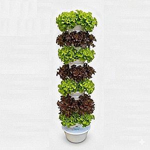מגדל הידרופוני ורטיקלי 9 קומות ל-36 צמחים Vinea Green מגדל הידרופוני ורטיקלי 9 קומות ל-36 צמחים Vinea Green