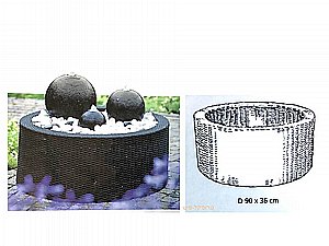 מסגרת נצרים (פלסטיק) לבריכת חלוקים 90 ס"מ יובינק UBBINK WICKER II מסגרת נצרים (פלסטיק) לבריכת חלוקים 90 ס"מ יובינק UBBINK WICKER II