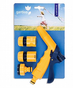 מארז השקיה אקדח לצינור גן GARDEN מארז השקיה אקדח לצינור גן GARDEN